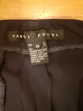 Yansi Fugel Black Women's Skirt - Classic A-line